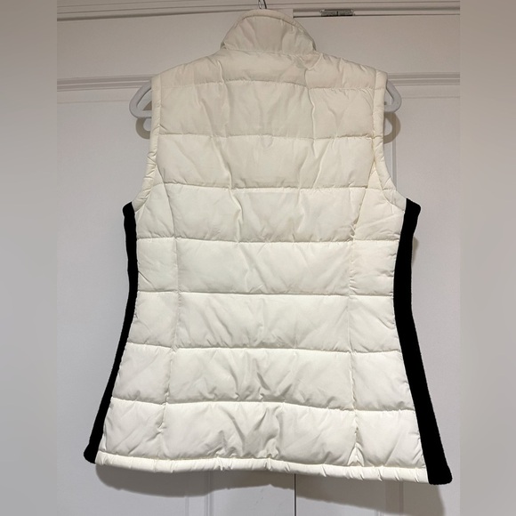 Calvin Klein puffer vest with black knit sides like new condition szM - Picture 2 of 6